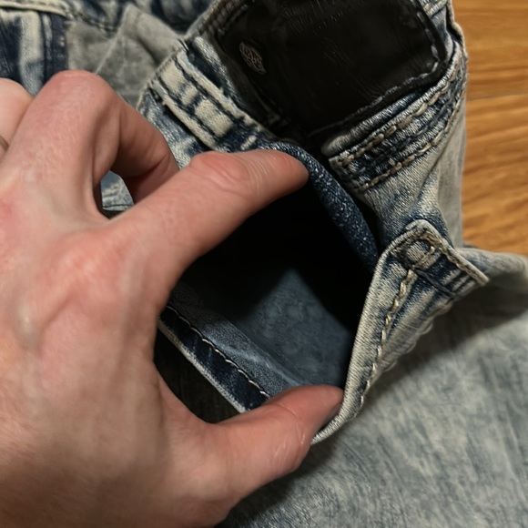 Silver Jeans Acid Wash Size 30/33 - Picture 9 of 11